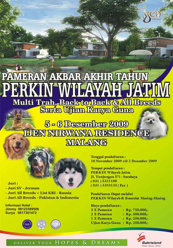 Perkin Jatim Back To Back, All Breed & Ujian Karya Guna