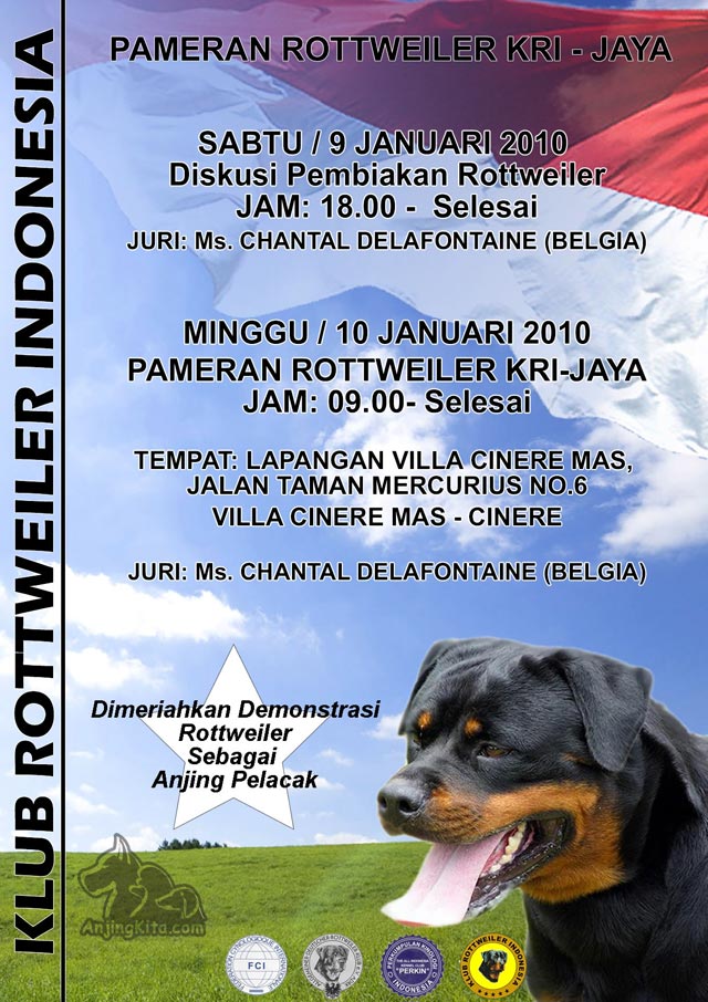 Pameran Trah Rottweiler KRI Jaya + Seminar