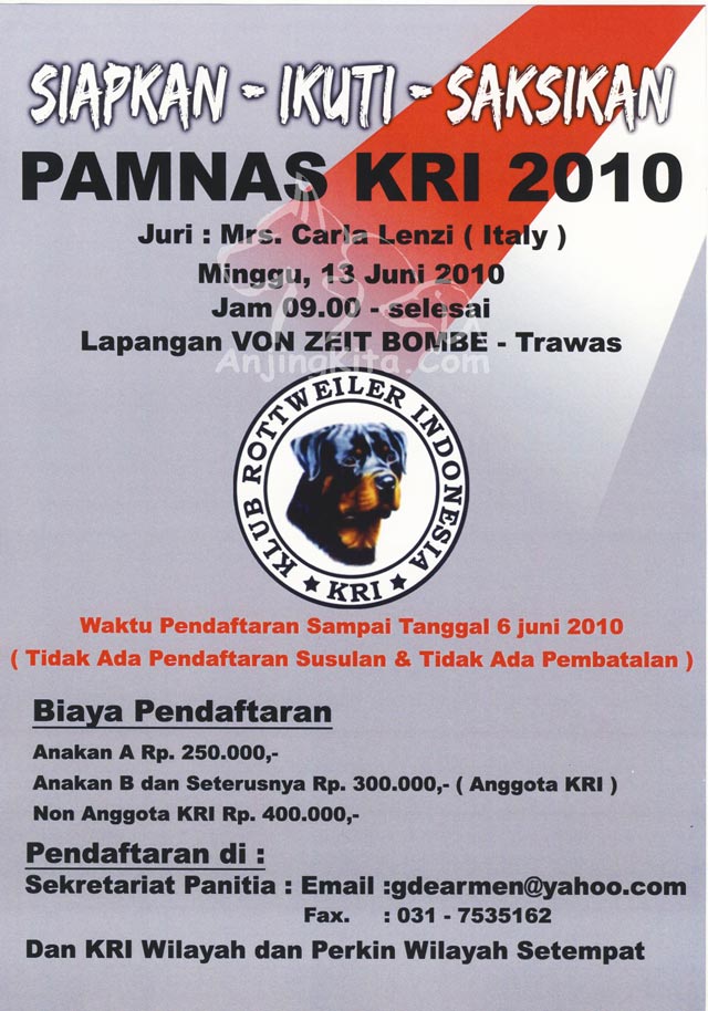 Pameran Nasional KRI 2010 (Lokasi Pameran Dipindah)