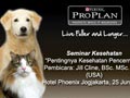Seminar Kesehatan Pencernaan Anjing & Kucing