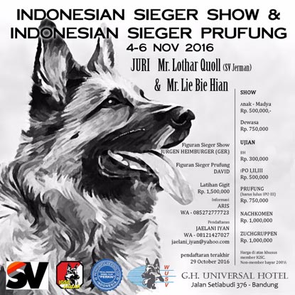 Pameran Anjing Herder Nasional 2016
