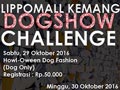 Dog Show Challenge Lippo Mall Kemang