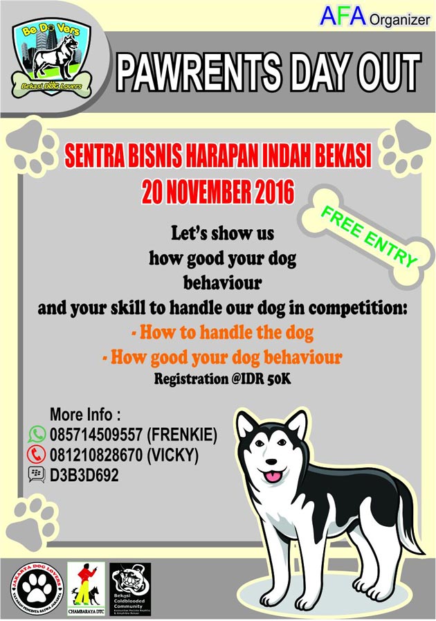 Pawrents Day Out @ Harapan Indah Bekasi