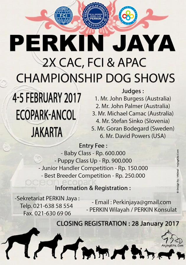 Pameran Anjing Perkin Jaya 2017