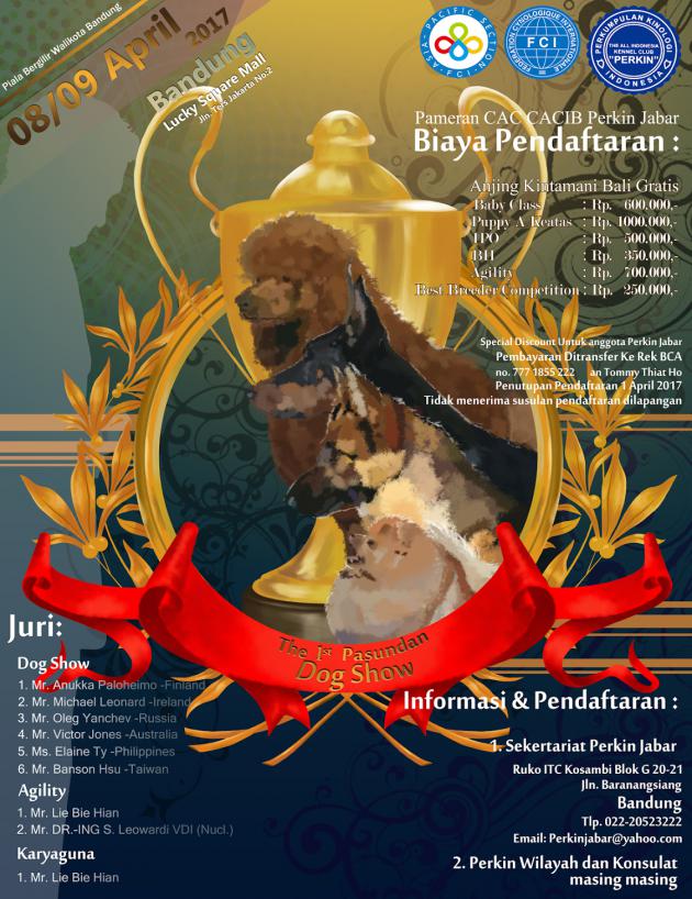 The 1st Pasundan Dog Show