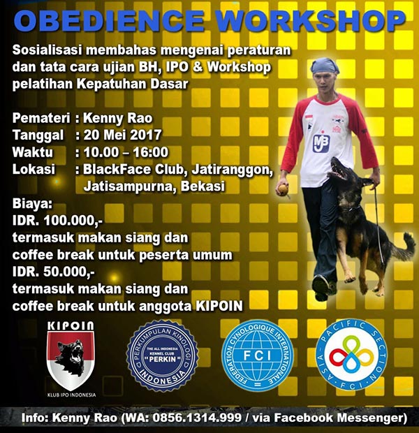 KIPOIN Jaya Obedience Workshop