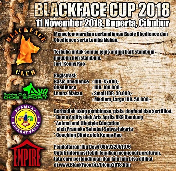 Blackface Cup 2018
