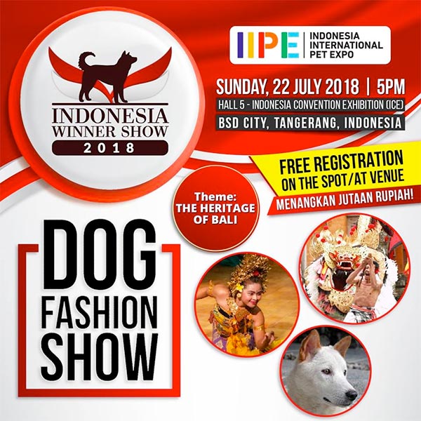 Dog Fashion Show Hadiah Jutaan Rupiah