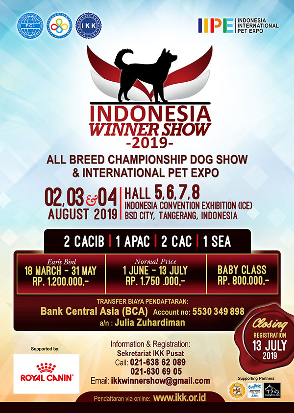 INDONESIA WINNER SHOW 2019