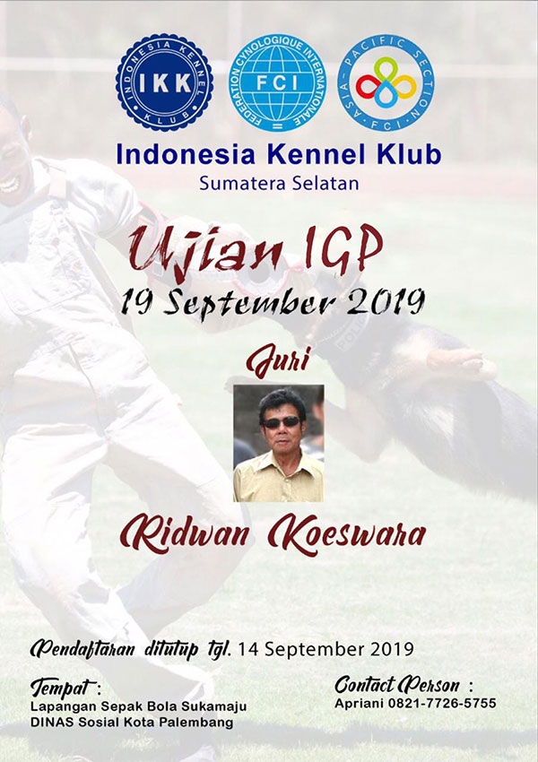 IKK Sumatera Selatan Ujian BH & IGP