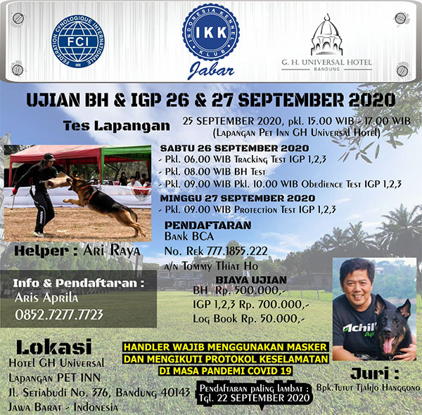 UJIAN BH & IGP IKK JABAR