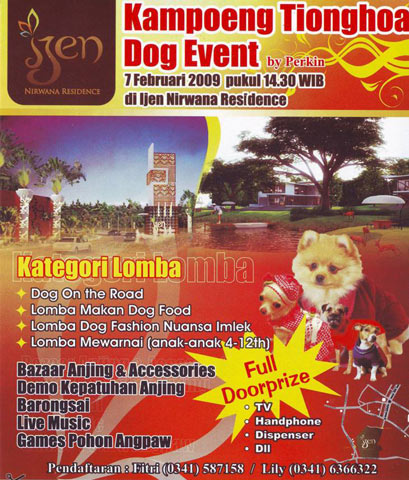Kampoeng Tionghoa Dog Event