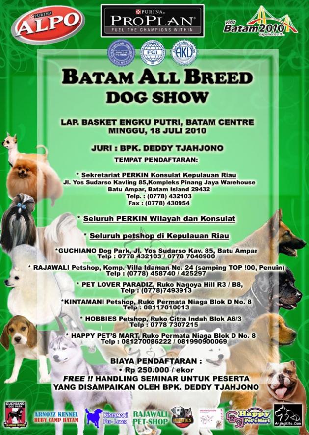 Batam All Breed Dog Show