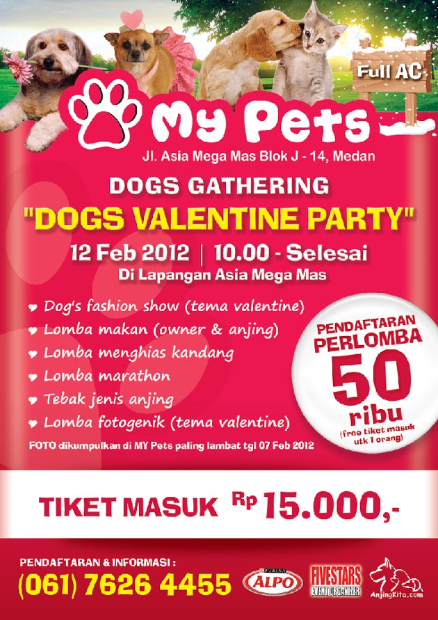 Dogs Valentine Party With My Pets