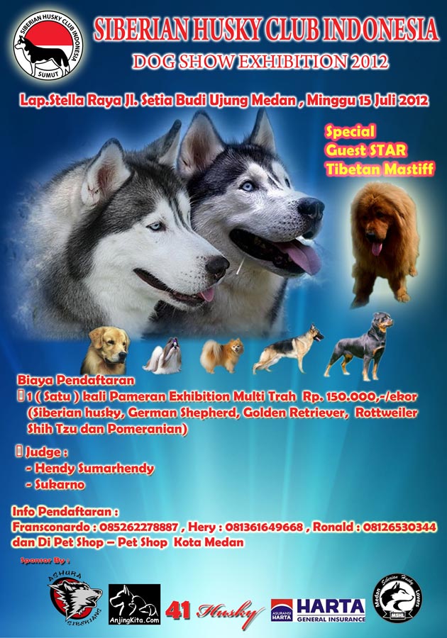 SHCI Sumut Dog Show Exhibition 2012