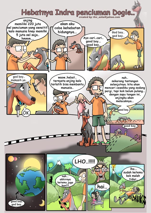 Hebatnya Indera Penciuman Anjing