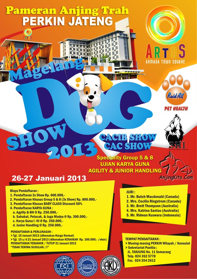 PERKIN JATENG DOG SHOW 2013 