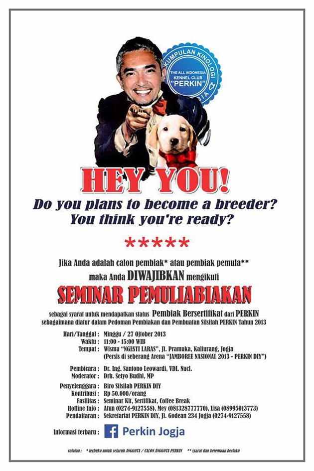 Seminar Pemuliabiakan Perkin Yogjakarta