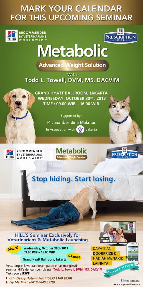 HILL'S Exclusive Seminar & Metabolic Launching 