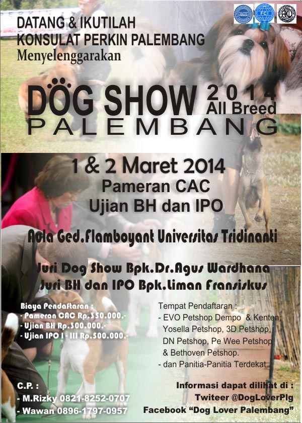 Dog Show Palembang All Breed & Ujian Karyaguna