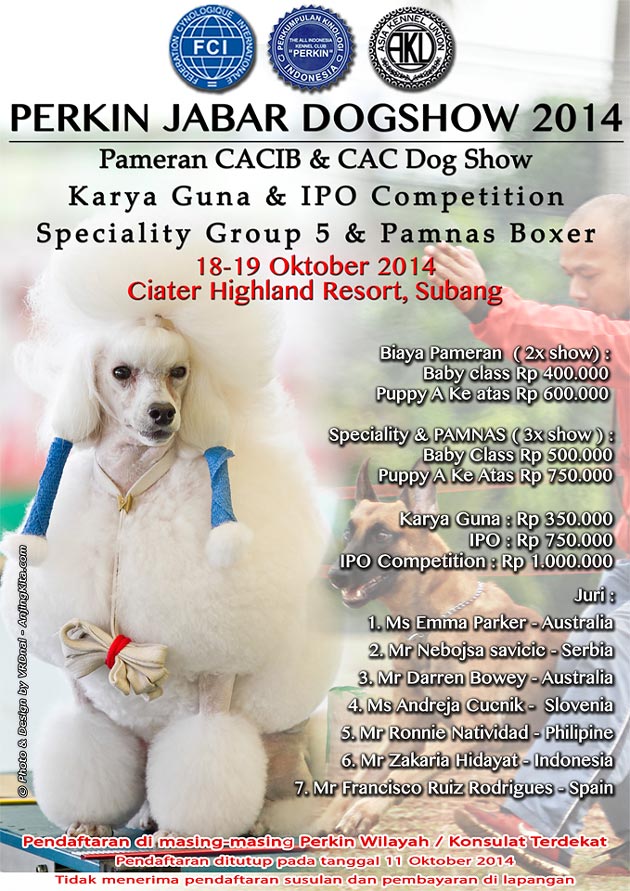 Pameran Anjing Perkin Jabar