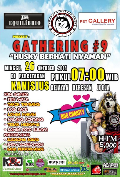 Gathering GSHJ#9 Husky Berhati Nyaman