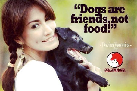 Anjing Adalah Anak, bagi Artis Davina