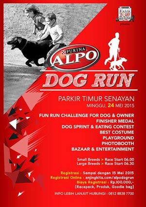 Acara Seru Penggemar Anjing Bersama ALPO