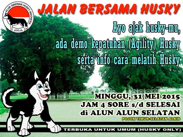 Jalan Bersama Husky - Jogjakarta