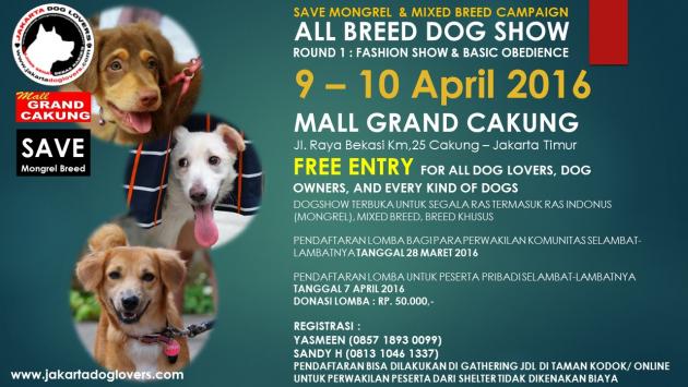 All Breed Dog Show - Jakarta Dog Lovers