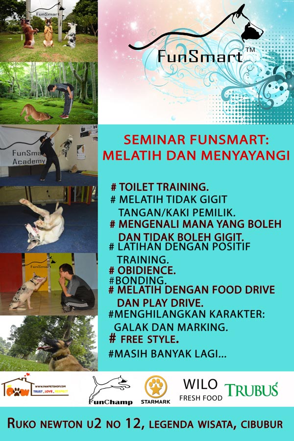 Seminar Melatih Dan Menyayangi Anjing