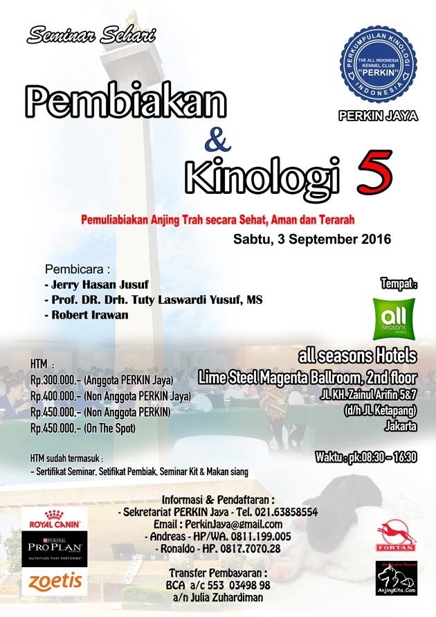Seminar Pembiakan & Kinologi Perkin Jaya