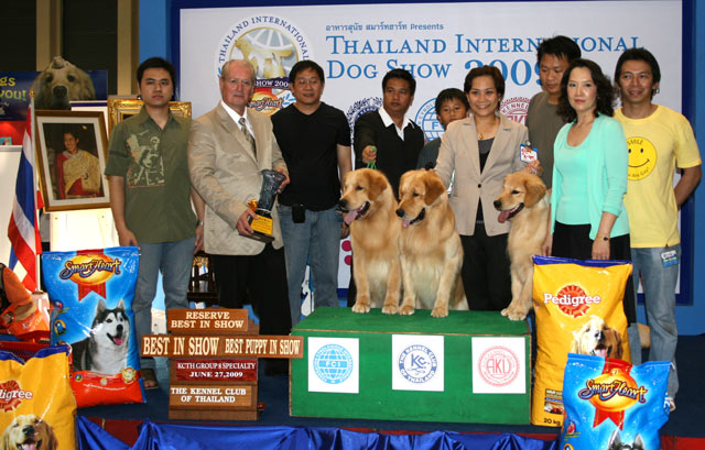 Yang Berjaya di Thailand International Dog Show 2009